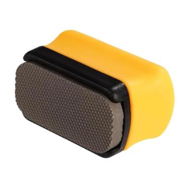 Imagem de Stgfyxgs Mini lima para pintura, ferramenta de lixar com cabo ergonômico, acessórios profissionais para carros, pranchetas de desenho ajustáveis ​​Tangsteel, Amarelo