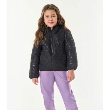 Imagem de Jaqueta Puffer Infantil Trick Nick Preto, 2, Preto