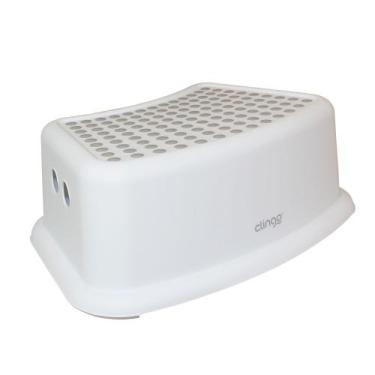 Imagem de Degrau Infantil Antiderrapante Cinza Step Dots Clingo