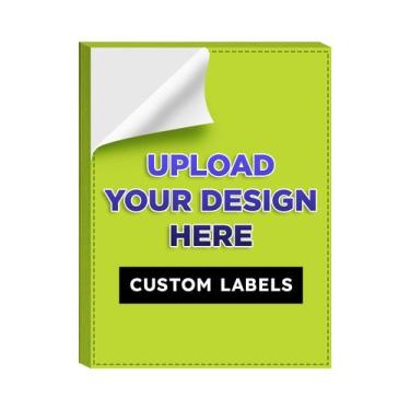 Imagem de Etiquetas: S, impressão superfina, cor de néon brilhante personalizada