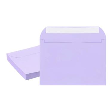 Imagem de PATIKIL Envelopes de convite de 19 x 13 cm, 20 peças autovedantes para convites A7 autoselo para casamentos, cartão de agradecimento, fotos, cartões postais, aniversário, cartões postais