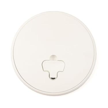 Imagem de T & H Marine Supply Placa de deck camuflada de 20,32 cm (8") - Branco polar (DPCAM-8-2-DP)