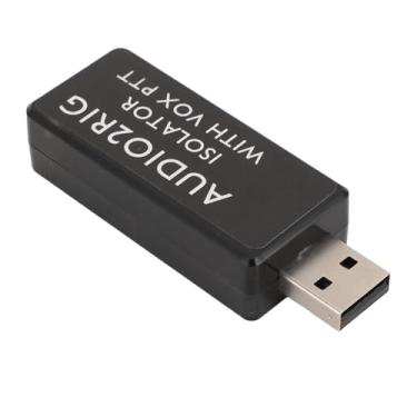 Imagem de Eujgoov Modos Digitais Versáteis Interface Card USB Som Som Isolation 3,5mm Jack Optocoupler Isolation para Rádio Amador Wsjtx/fldigi para Vitórias/linux/Abssize