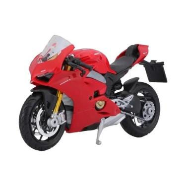 Imagem de Escala 1:18 Bburago KTM YAMAHA Ducati Modelo De Motocicleta Brinquedo 