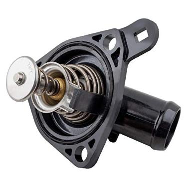 Imagem de MYSMOT Termostato e caixa de refrigeração do motor 902-5131 para Acura RSX 2002-2006 Honda Civic 2002-2005 CR-V 2002-2006 L4 2.4L, 19301PNA003 19301-PNA-003