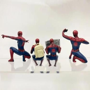 Imagem de Homem-aranha Mini Estatueta Decoração De Mesa Pendurado Carro Ornament