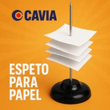 Imagem de Espeto para Papel CAVIA Chega de Bagunça Organização com Estilo e Resi