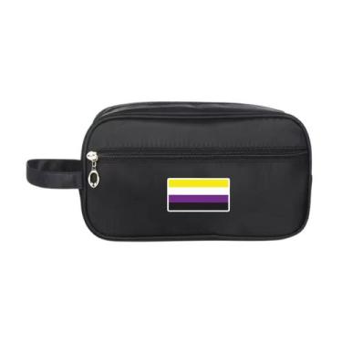 Imagem de Necessaire Nylon Premium Bandeiras LGBT LGBTQIA+ Impermeável - Mormino