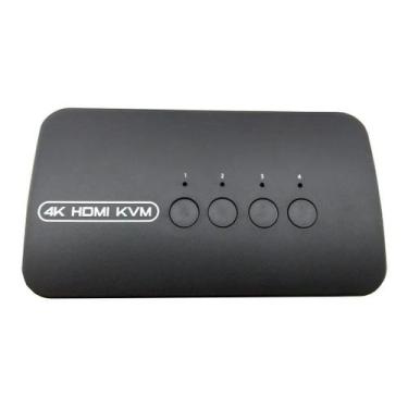 Imagem de Kvm Hdmi 4k Usb 4 Portas Penton - PNT