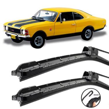 Imagem de Palhetas Silicone Parabrisa Limpador 15" 15" Opala Caravan 89 Ate 92 -