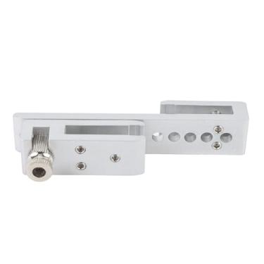 Imagem de Munefe Glass Door Latch Lock, trava de segurança de portas de vidro, trava de metal para vidro, adequado para ambientes residenciais e de hotéis (Silver 8mm / 0.3in)