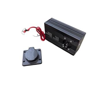 Imagem de Carregador de bateria de 10 Amp de montagem em painel de 12 V para reboque hidráulico de despejo de carro, carregador de gotejamento marítimo a bordo para sistemas de 12 volts