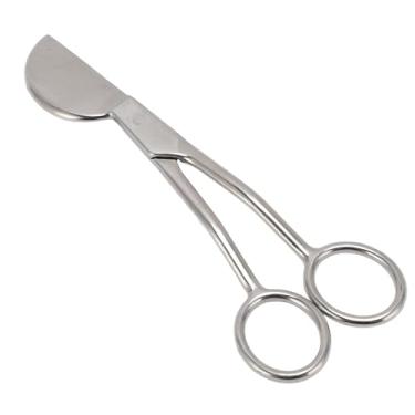 Imagem de Pssopp Tesoura de Pato de Pato Tuftting, 6 Polegadas Double Bent Offset Handle Shears Com Lâmina Curva para Artesanato Profissional de Costura