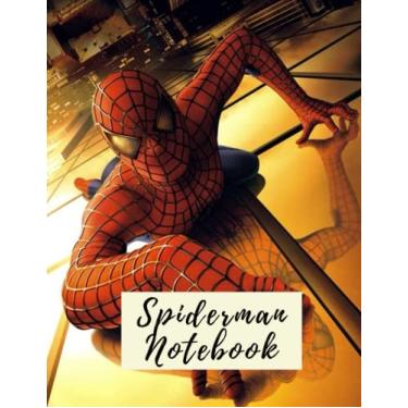 Imagem de Spider Notebook 120 pages: Perfect gift for movie lovers and kids