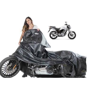 Imagem de Capa Cobrir Moto Térmica Impermeável Honda CG 160 Cargo - Kahawai Capa