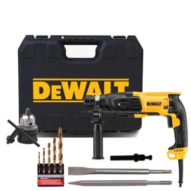 Imagem de Martelete Combinado Sds 800w D25133k Dewalt + Kit Completo