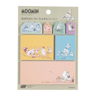 Imagem de Acessórios Hobonichi Techo – Moomin: Hobonichi Várias Notas Adesivas - Moomin