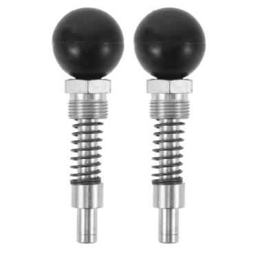 Imagem de Mikikit 2 peças de substituição de botão de mola para máquinas de exercício, pino de ginástica amigável para banco de peso, equipamento de ginástica em casa, funcionalidade suave, mecanismo robusto