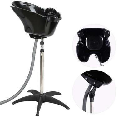 Imagem de Lavatório Portátil para Cabelo Salão Beleza Cabeleireiro Cuba GT726 - 