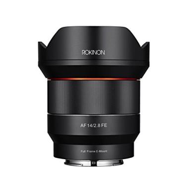 Imagem de ROKINON « Lente de quadro completo de foco automático AF14mm F2.8 para Sony E