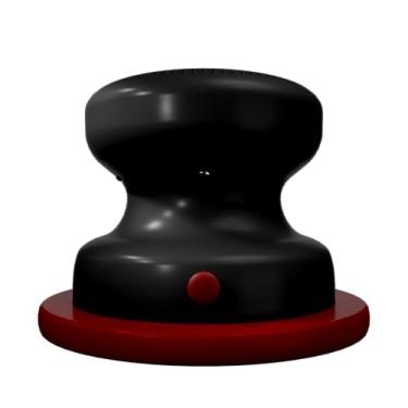 Imagem de cellhelmet Mini alto-falante magnético compacto sem fio Bar Audio com áudio potente, resistência à água IPX5, vida útil da bateria de 6 horas e suporte compatível com MagSafe em preto ônix