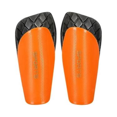 Imagem de Caneleiras de Futebol Loogdeel - 1 Par para Crianças e Adultos com Red