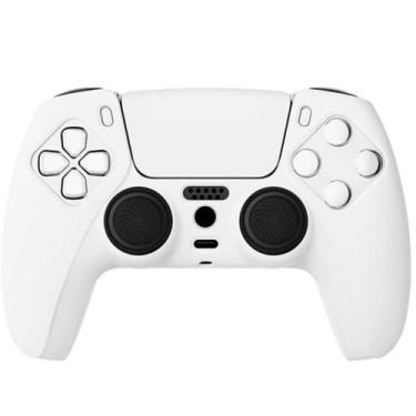 Imagem de Capa Silicone Controle Dualsense Playstation 5 Ps5 - Ly Haimei, Branco
