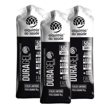 Imagem de 3x Carbogel Box 50g Carbo Alquimia da Saúde Neutro 15 Unidades 60g, Ne