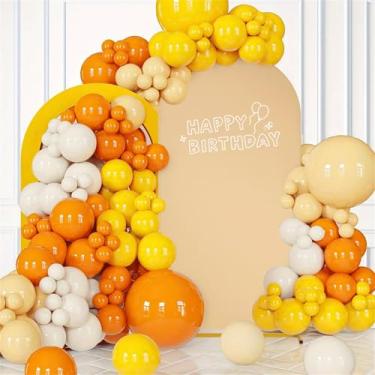 Imagem de Capas de fundo de arco cáqui de elastano, 1,8 m, redondo, para decoração de casamento, festa de aniversário, chá de panela