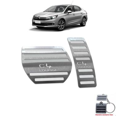 Imagem de Pedaleira Citroen C4 Lounge Automatico Aço Inox
