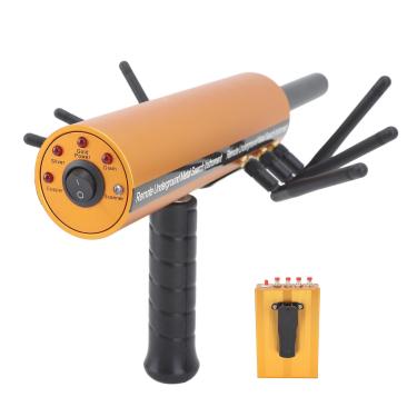 Imagem de Detector de ouro subterrâneo, penetração no solo, AKS detector de metal pinpointer 30 m profundidade 1200 m alcance 6 antenas, detecção precisa de ouro