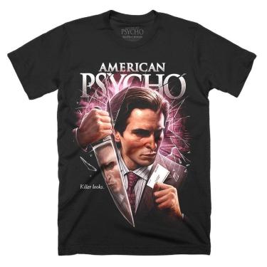 Imagem de Camiseta ROCKINSTONE American Psycho Killer Looks de Halloween