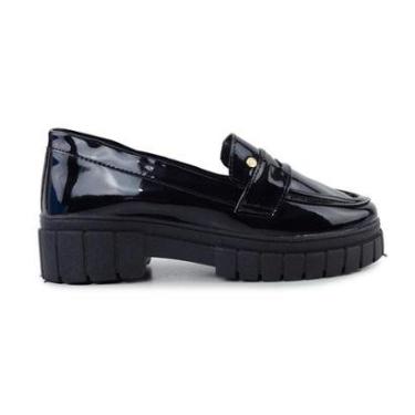 Imagem de Sapato Infantil Feminino Ortopé Mocassim Preto - 29500002-Feminino