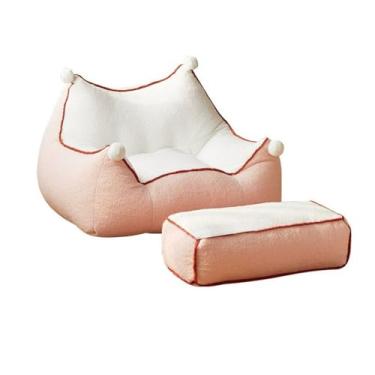 Imagem de Sofá cadeira sofá preguiçoso pode deitar e dormir casa única pequena cadeira de apartamento dormitório quarto reclinável sala de estar sofá