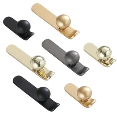 Imagem de Puxadores e puxadores de gaveta de armário de liga de zinco puxadores de porta de armário puxadores de cômoda para ferragens de móveis, 2 peças (ouro P)