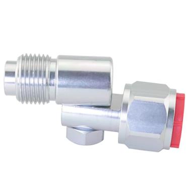 Imagem de ZZHXSM 235486 Pistola de pulverização giratória de liga de alumínio rosqueada 180 graus para pulverizador de tinta airless juntas de haste de extensão de pulverização profissional resistente cenários