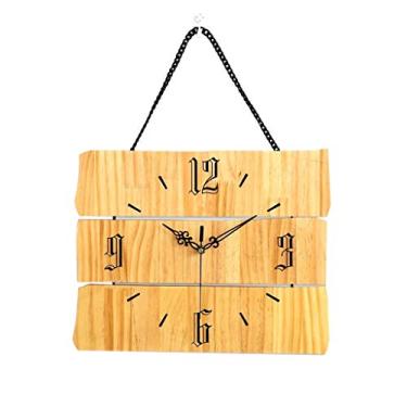 Imagem de Relógio de parede moderno alimentado por bateria relógio de parede silencioso sala de estar quarto cozinha escritório relógio pendurado mesa relógio de parede moderno relógio decorativo