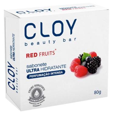 Imagem de Sabonete Ultra Hidratante Cloy Beauty Bar Red Fruits 80g