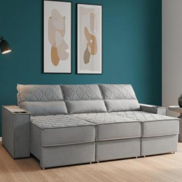 Imagem de Sofa 6 lugares 290cm retratil e reclinavel Munique - Apolo Estofados