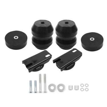 Imagem de Wahparts Kit de mola auxiliar de borracha aprimorada de suspensão traseira até 3900 kg de capacidade de carga compatível com RAM Dodge Ram 3500 2003-2025 cabine e chassi 2WD/4WD DR3500CA kit SES