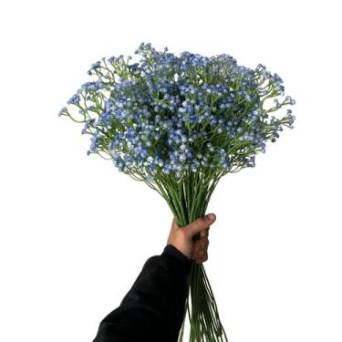 Imagem de 10 galhos Gipsofila artificial Crie Arranjos de Flores Artificiais par