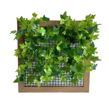 Imagem de Kit 9 Buquês deplanta Artificial 35cm folhagem permanente para artesan