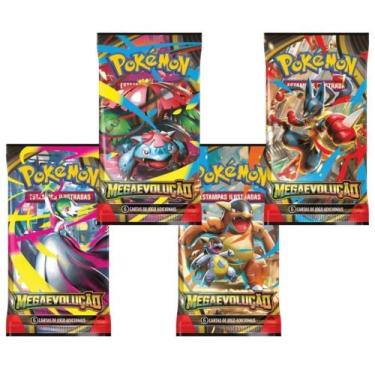 Imagem de Booster Pokemon Megaevoluçao Unidade - Copag 35652, Colorido