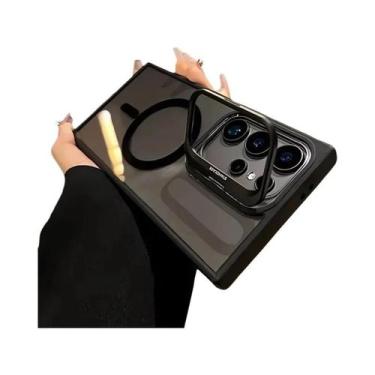 Imagem de Capa De Telefone Metálica Transparente Para Samsung S25 Ultra S24 plus