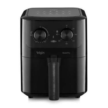 Imagem de Fritadeira Elétrica Elgin Quad Fry 4,2L 1400W Preta - 127V, 110V