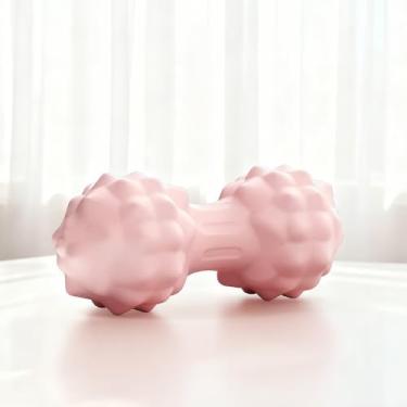 Imagem de Bola de massagem flutuante em forma de amendoim de 5,5 polegadas – Ferramenta portátil de auto-massagem para academia de ioga