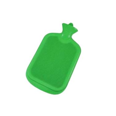 Imagem de Bolsa Térmica Para Compressa de Borracha Água Quente e Fria Pancadas Sinusite Cólicas Conforto Relaxamento.– 1 Litro (Verde)