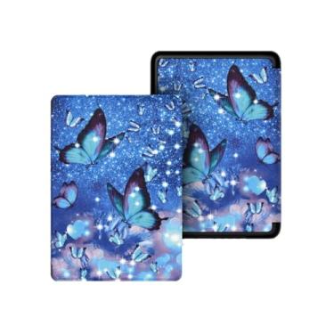 Imagem de Akacy Capa com padrão pintado para Kindle Paperwhite 6.0 polegadas 11ª geração lançada em 2022/2024 (Modelo: C2V2L3/RS23CV) com função hibernar/despertar automática (30)