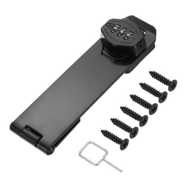 Imagem de PATIKIL Fechadura de combinação de armário sem chave, 15 cm, botão de torção com senha de 3 dígitos, liga de zinco, trava de ferrolho para armários, armário, gaveta, armário de cozinha ao ar livre