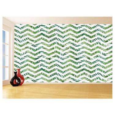 Imagem de Papel De Parede 3D Sala Chevron Zig Zag Listras 3,5M Zig86 - Você Deco